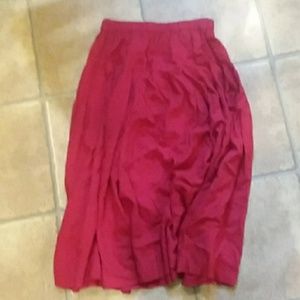 Vintage red skirt
